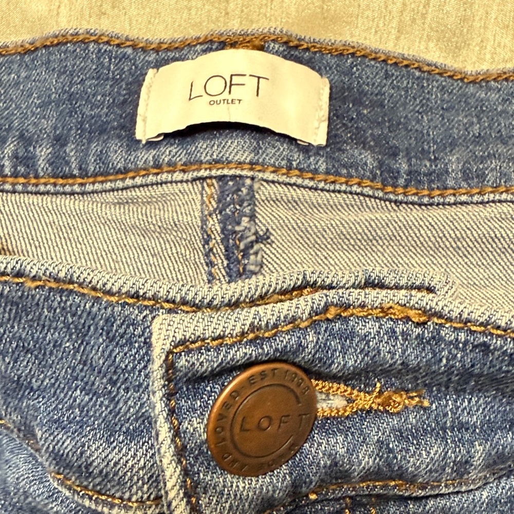 LOFT Classic Denim Jeans